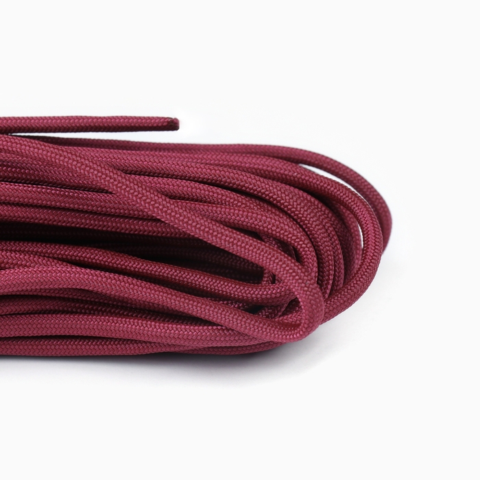 Паракорд 550, бордовый, d - 4 мм, 10 м