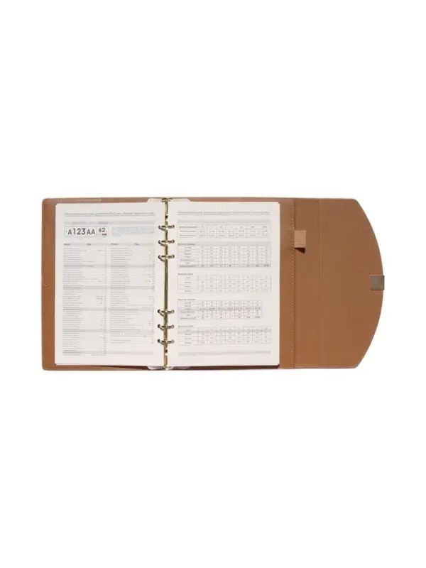 Органайзер на кольцах, A5, с клапаном, 80л, линия, к/зам, Бежевый Органайзер на кольцах, A5, с клапаном, 80л, линия, к/зам, Бежевый