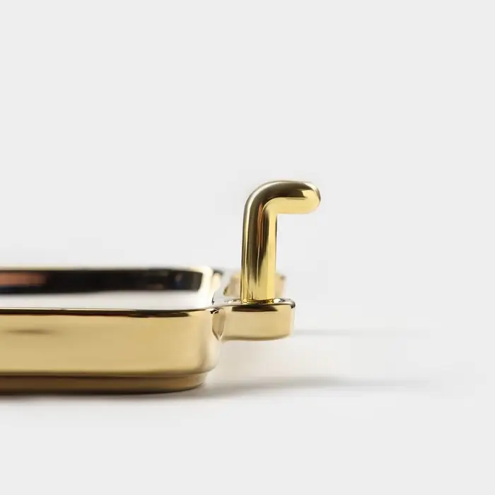 Блюдо керамическое для подачи Gold, 18.8&times;23&times;4.6 см