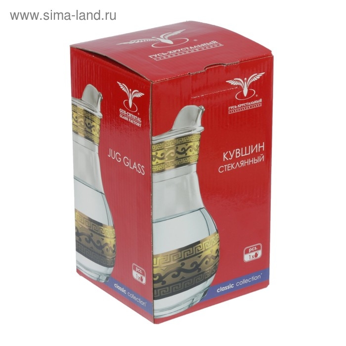 Кувшин для воды «Греческий узор», 1 л Кувшин для воды «Греческий узор», 1 л