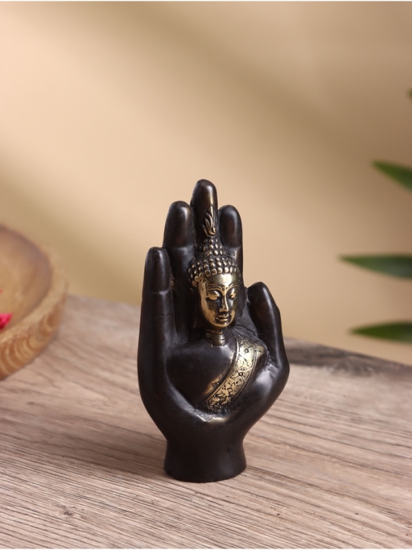 Сувенир бронза Сувенир бронза "Рука Будды" 7х3х12 см