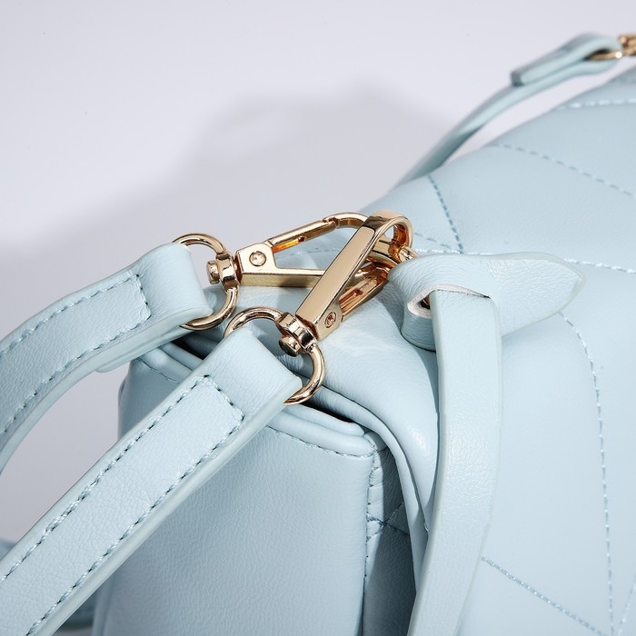 Сумка-мессенджер на магнитах, цвет голубой Сумка-мессенджер на магнитах, цвет голубой