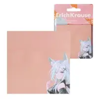 Блок с липким краем, бумажный, 75&times;75 мм, ErichKrause Manga, 50 листов