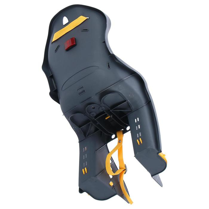 Велокресло заднее BQ-7B, крепление на багажник, цвет тёмно-серый Велокресло заднее BQ-7B, крепление на багажник, цвет тёмно-серый