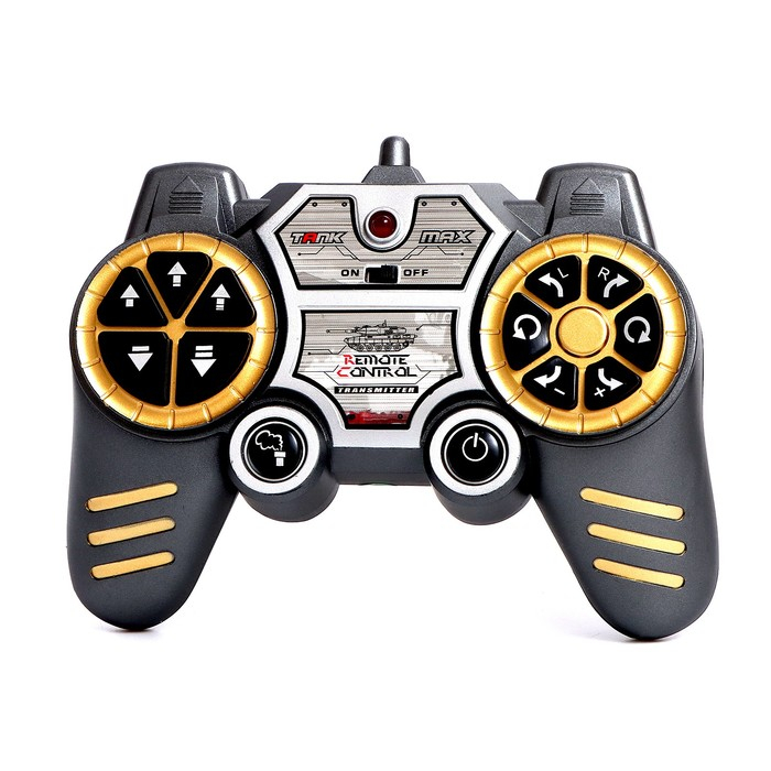 Танк радиоуправляемый «Армия», стреляет ВВ пулями, с эффектом дыма Танк радиоуправляемый «Армия», стреляет ВВ пулями, с эффектом дыма