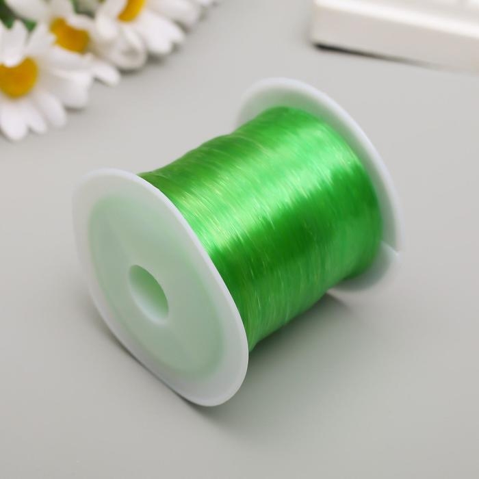 Леска для бисера 0,3 мм 100 м, зелёный Леска для бисера 0,3 мм 100 м, зелёный