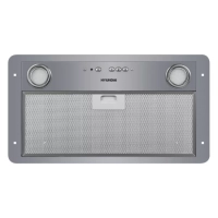 Вытяжка встраиваемая HBB 6035 IX серебристый