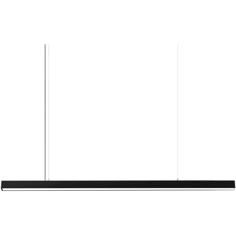 Светильник светодиодный линейный, подвесной, 40Вт, 4000К, IP40, чёрный