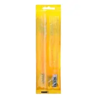 Набор ручек шариковых 4 шт, ErichKrause, R-301 Stick Amber узел 0.7 мм, синяя