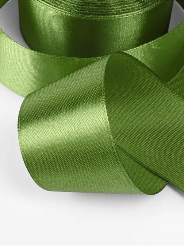 Лента атласная, 40 мм &times; 23 &plusmn; 1 м, цвет травяной №113