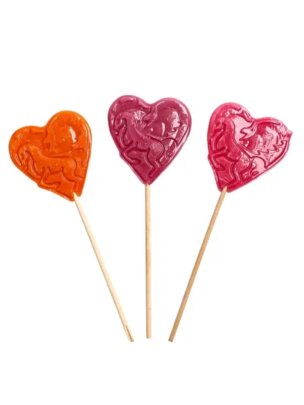 Карамель леденцовая фигурная Sweet Ness Символ года 2026 на сердце, 30 г