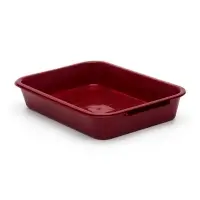 Туалет средний с сеткой 36&times;26&times;6.5 см, бордовый