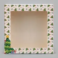 Коробка подарочная, самосборная &laquo;Новогоднее настроение&raquo;, 20&times;20&times;4 см