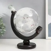 Сувенирный винный набор "Корабль в шаре" графин 800мл бокалы 250мл 7х8,5х8,3см 27х16,5х36 см