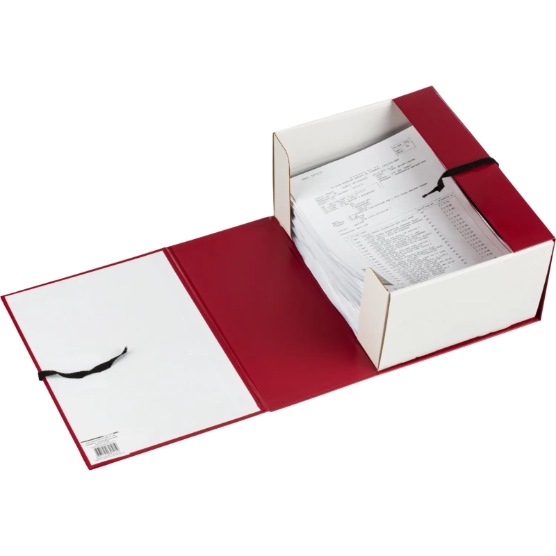 Папка архивная складная ATTACHE,150 мм,красн