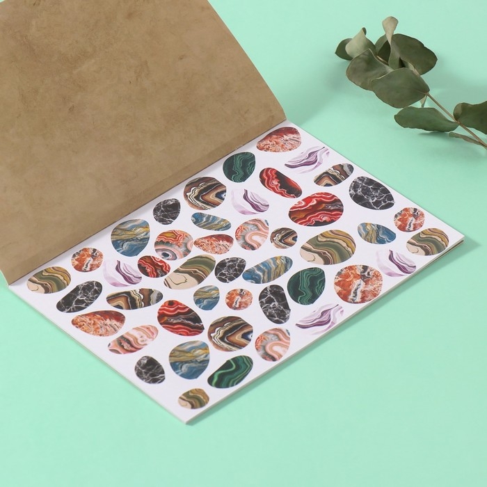 Наклейки в книжке Наклейки в книжке "Дорогой дневник. Винтаж" + 3 фона 20,7х14,2 см