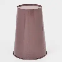 Вазон без ручек, 7 л, h=30 см, нержавеющая сталь, розовый