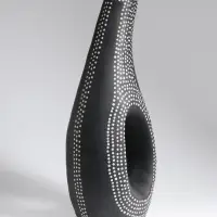 Ваза терракота &laquo;Рамос&raquo;, 22&times;18&times;53 см, керамика