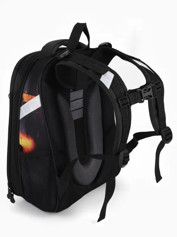 Рюкзак школьный для мальчика &laquo;Гонки&raquo;, Stavia, эргономичная спинка, 30&times;16&times;38 см, чёрный