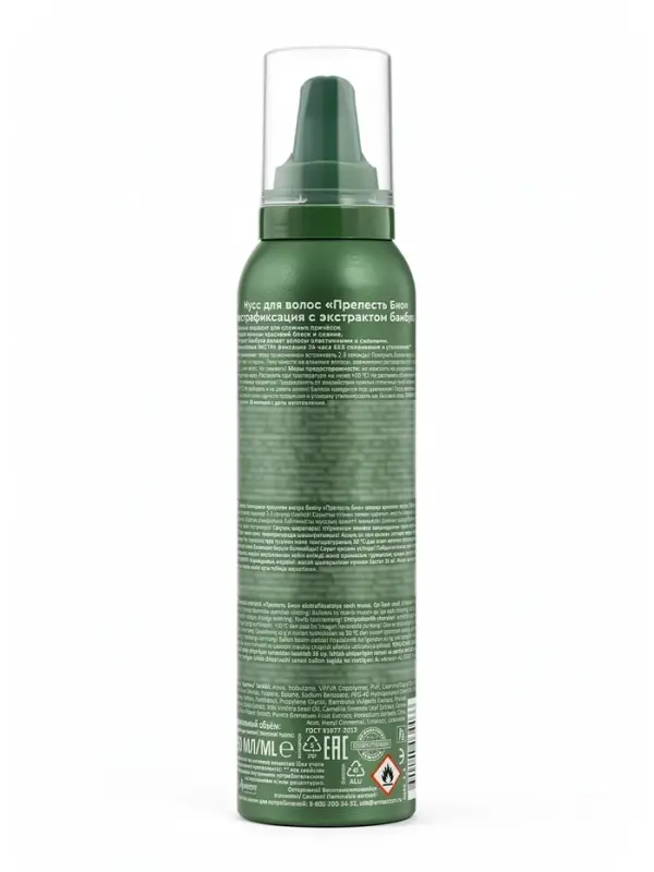 Мусс для волос Прелесть Bio &laquo;Стайлинг и уход&raquo;, экстра фиксация, 160 мл