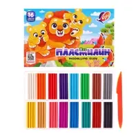 Пластилин &laquo;Луч. ZOO&raquo;, 16 цветов, 240 г