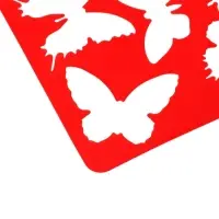Трафарет - раскраска Calligrata, набор, 6 штук, для девочек