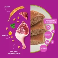 Влажный корм Whiskas для кошек, утка, паштет, 75 г