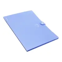 Папка-картотека А4 ErichKrause Matt Pastel Bloom, 4 отделения, пластиковая, МИКС