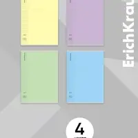 Тетрадь 60 листов в клетку ErichKrause CoverPro fizzy, В5, МИКС