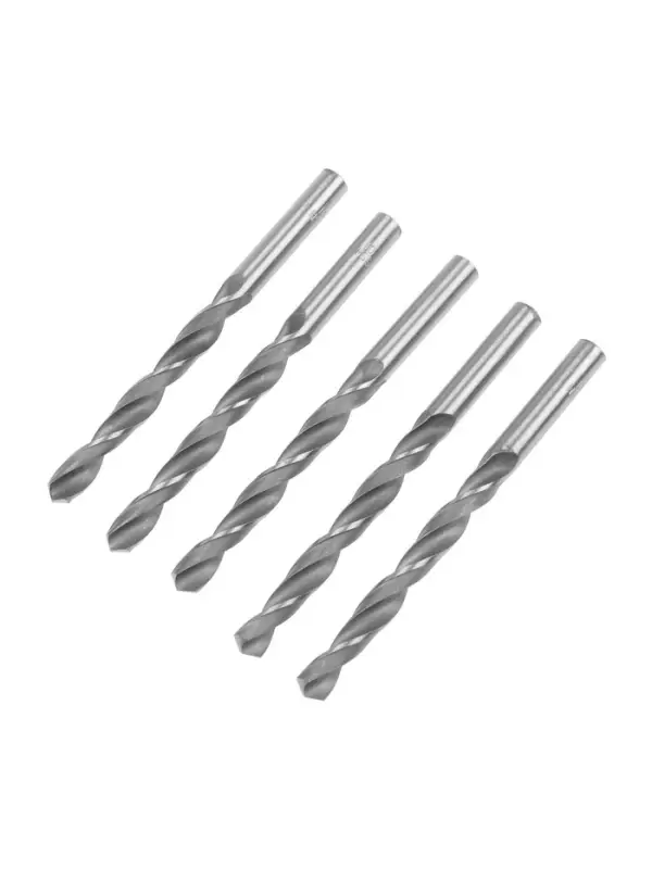 Сверло по металлу ТУНДРА, HSS, цилиндрический хвостовик, 10&times;135 мм, 5 шт.