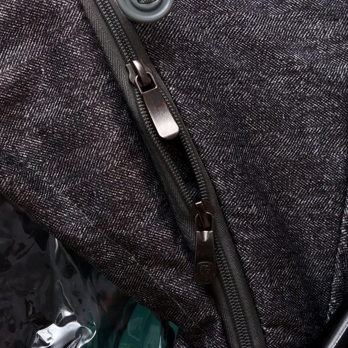 Санки - коляска «Наши детки 6», чехол для ног, муфта, сумка, принт с ламой, серый Санки - коляска «Наши детки 6», чехол для ног, муфта, сумка, принт с ламой, серый