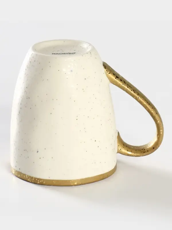 Кружка Magistro Poursephona, 400 мл, фарфор, белая