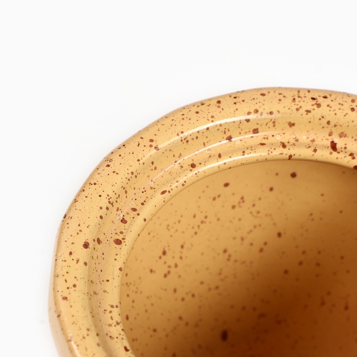 Сахарница Сахарница "Ностальгия кофейная" 0,2л / 9х9см, каракум