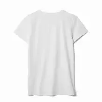 Футболка женская T-bolka Stretch Lady, белая, размер S