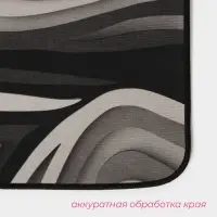 Коврики для ванной и туалета Доляна «Песок», 2 шт: 50×80 см, 50×40 см