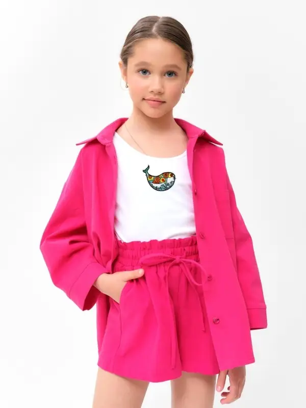 Термоаппликация &laquo;Радужный кит&raquo;, 5&times;7.5 см, разноцветная