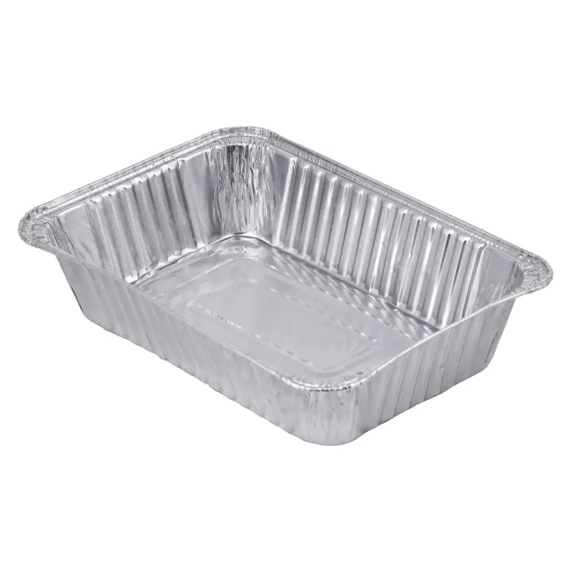 Набор алюминиевых форм для приготовления тм VETTA, алюминий, 22х15,5х4,5см, дно 18x11,5см, 1050мл, L