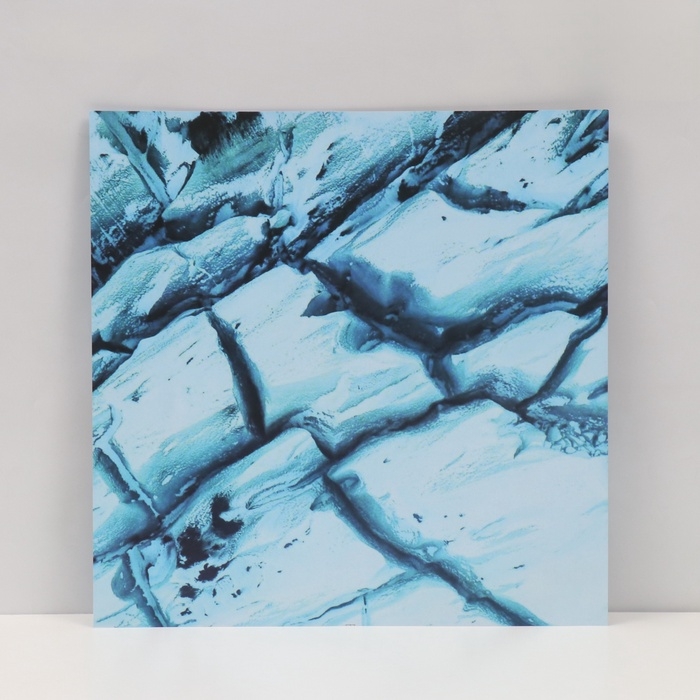 Фотофон двусторонний картон плотность 350 гр Фотофон двусторонний картон плотность 350 гр "Лёд" 50х50 см