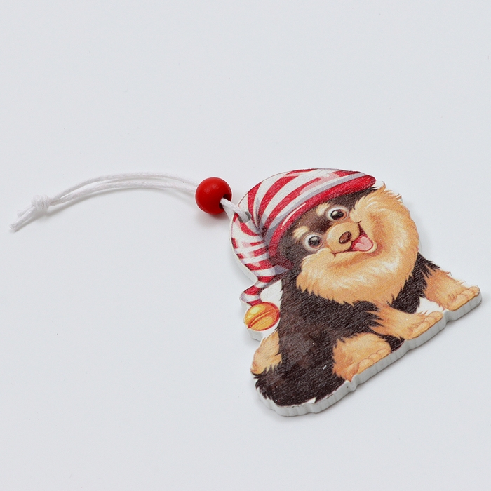 Набор подвесок в деревянной подарочной упаковке 12 шт.13x13x2 см Набор подвесок в деревянной подарочной упаковке 12 шт.13x13x2 см