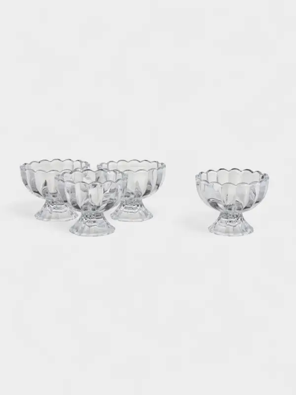 Набор креманок  Набор креманок "Забота" 4 шт, 38х9,5х7,5 см