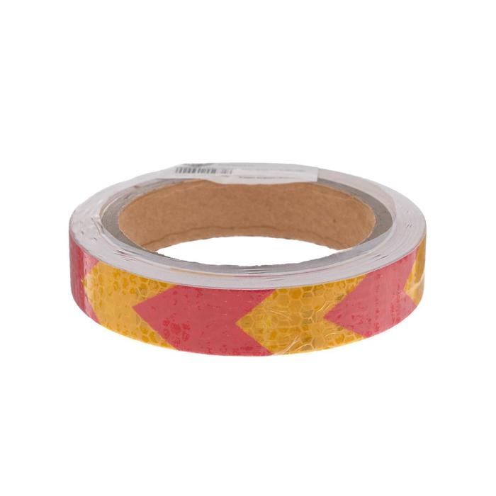 Светоотражающая лента, самоклеящаяся, красно-желтая, 2 см х 8 м Светоотражающая лента, самоклеящаяся, красно-желтая, 2 см х 8 м