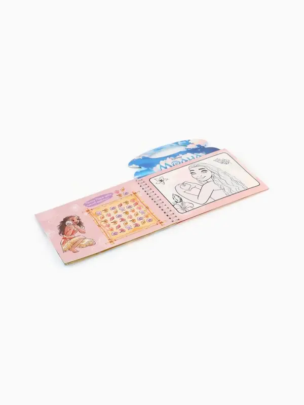 Раскраска водная &laquo;Поиски Пуа&raquo;, с маркером, многоразовая, Моана