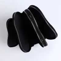 Сумка женская кросс-боди на молнии, в форме сердца, 20&times;5&times;16 см, чёрная