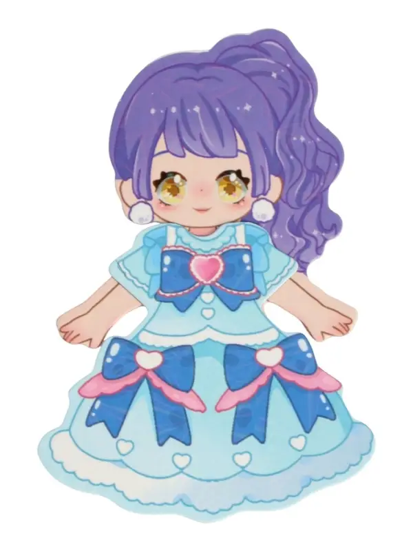 Магнитный набор &laquo;Модница&raquo; блестящий