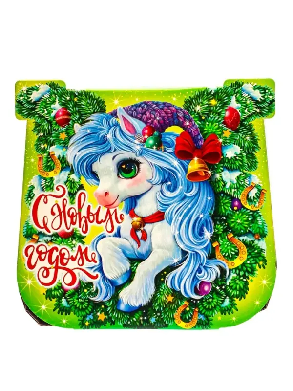 Подарок в картонной упаковке ПОДКОВА ЗЕЛЕНАЯ 1000 гр