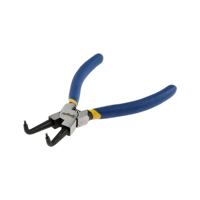 Съемник внутренних стопорных колец ТУНДРА, изогнутые губки на сжим, 150 мм Съемник внутренних стопорных колец ТУНДРА, изогнутые губки на сжим, 150 мм