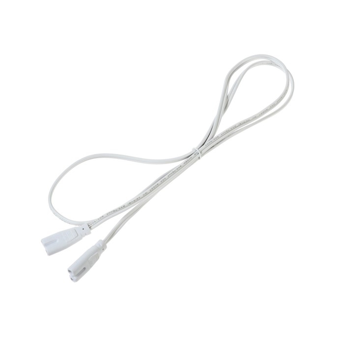 Провод соединительный для светильников, разъем L/N, 100 см, белый Провод соединительный для светильников, разъем L/N, 100 см, белый