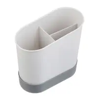 Подставка для столовых приборов тм VETTA, 15,5x8,5x16,2см, полипропилен, цвет белый