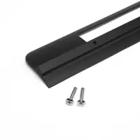 Ручка-скоба мебельная CAPPIO RS1402, м/о 256 мм, чёрная