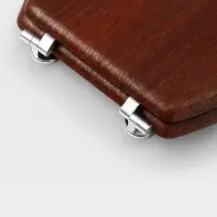 Сиденье для унитаза с крышкой &laquo;Натуральное дерево&raquo;, 45&times;35 см, цвет орех